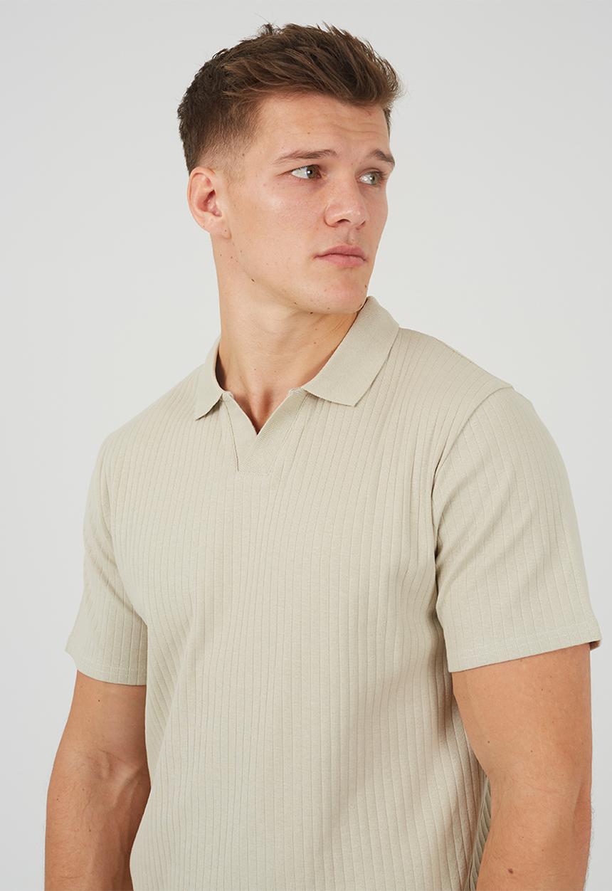 Brave Soul - Mercia T-shirt - Light Stone