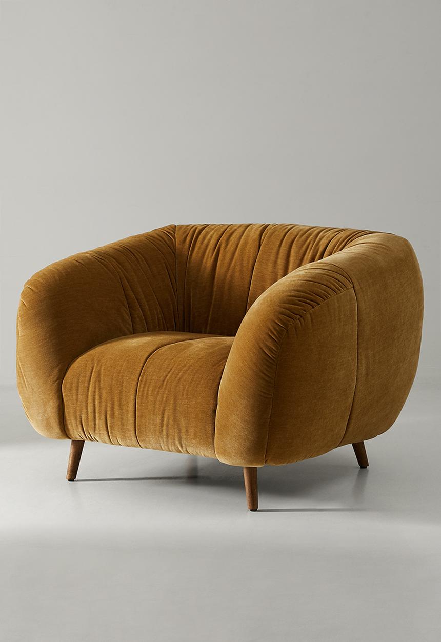 Sixth Floor - Kai Occasional Chair - Ochre