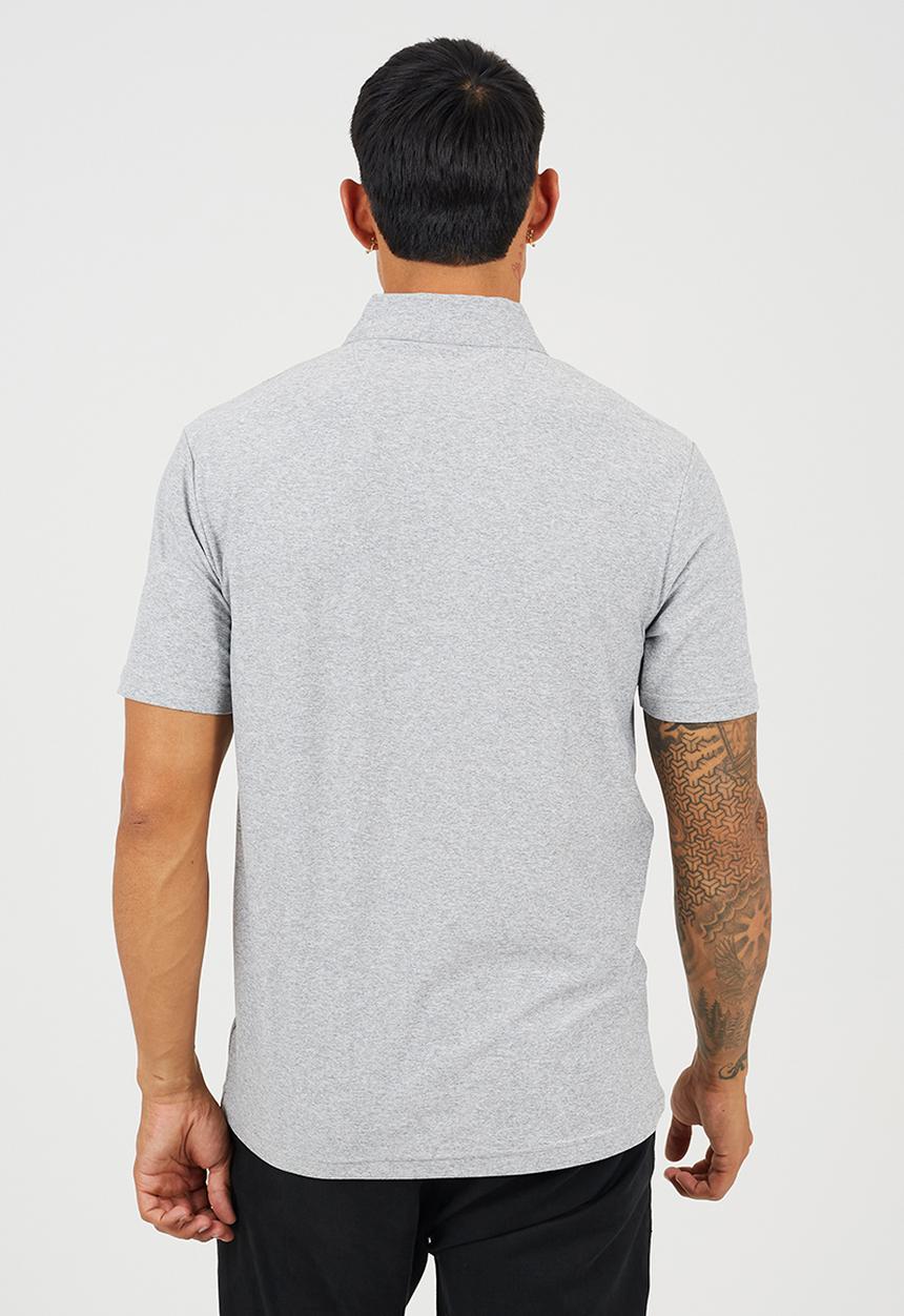 Brave Soul - Griffinc Shirt - Light Grey Marl
