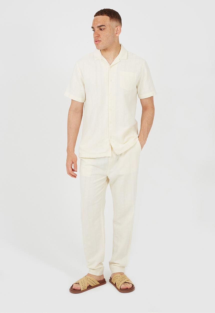 Brave Soul - Boswell Shirt - Cream