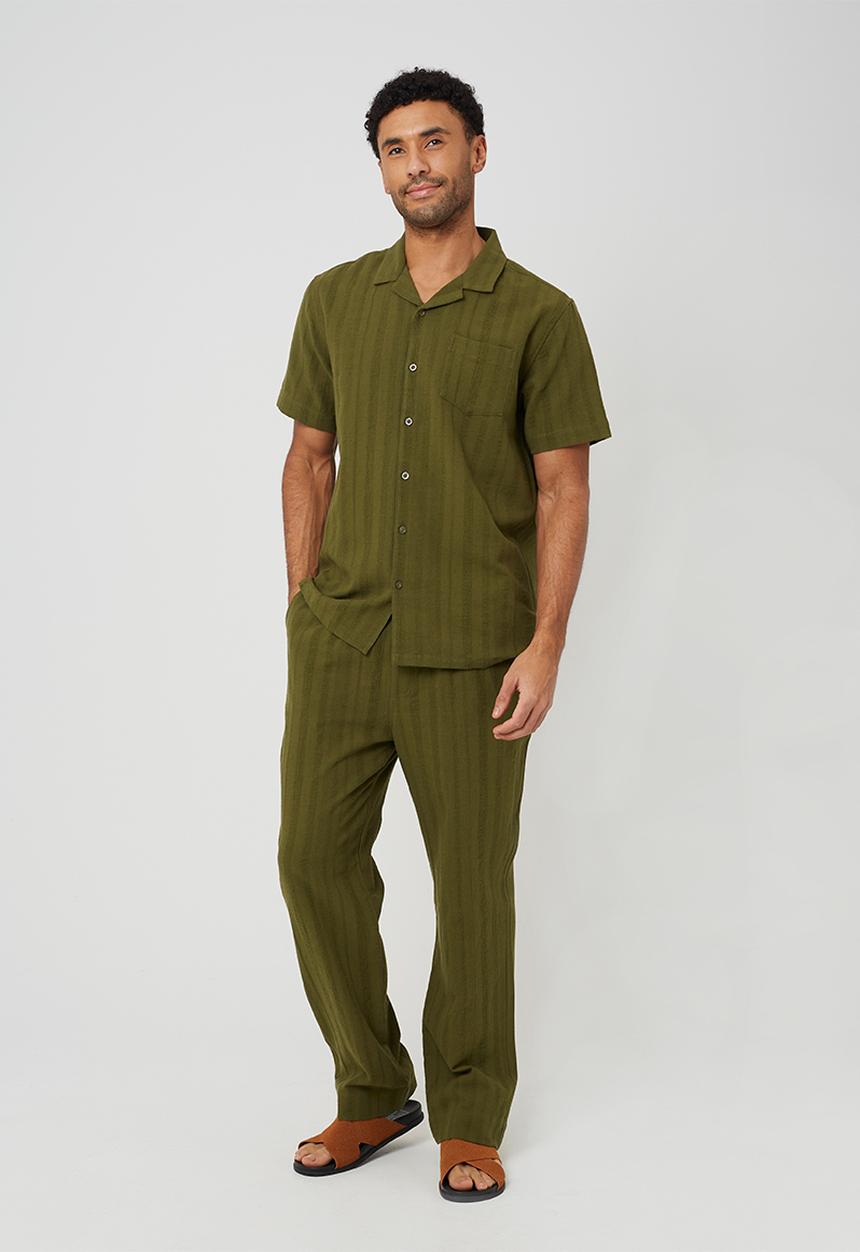 Brave Soul - Boswell Shirt - Khaki