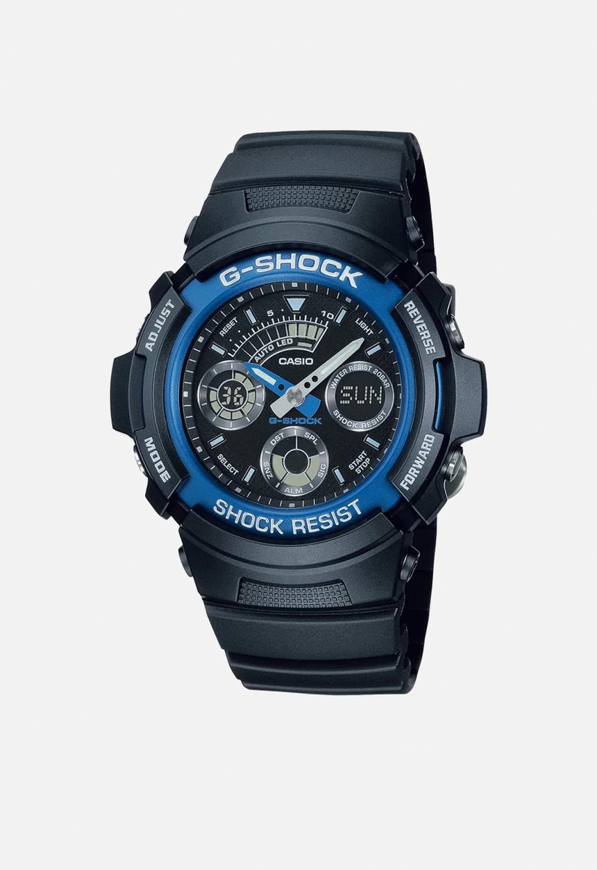 Casio - 200M G-Shock Anadigi 1/100 - Blue