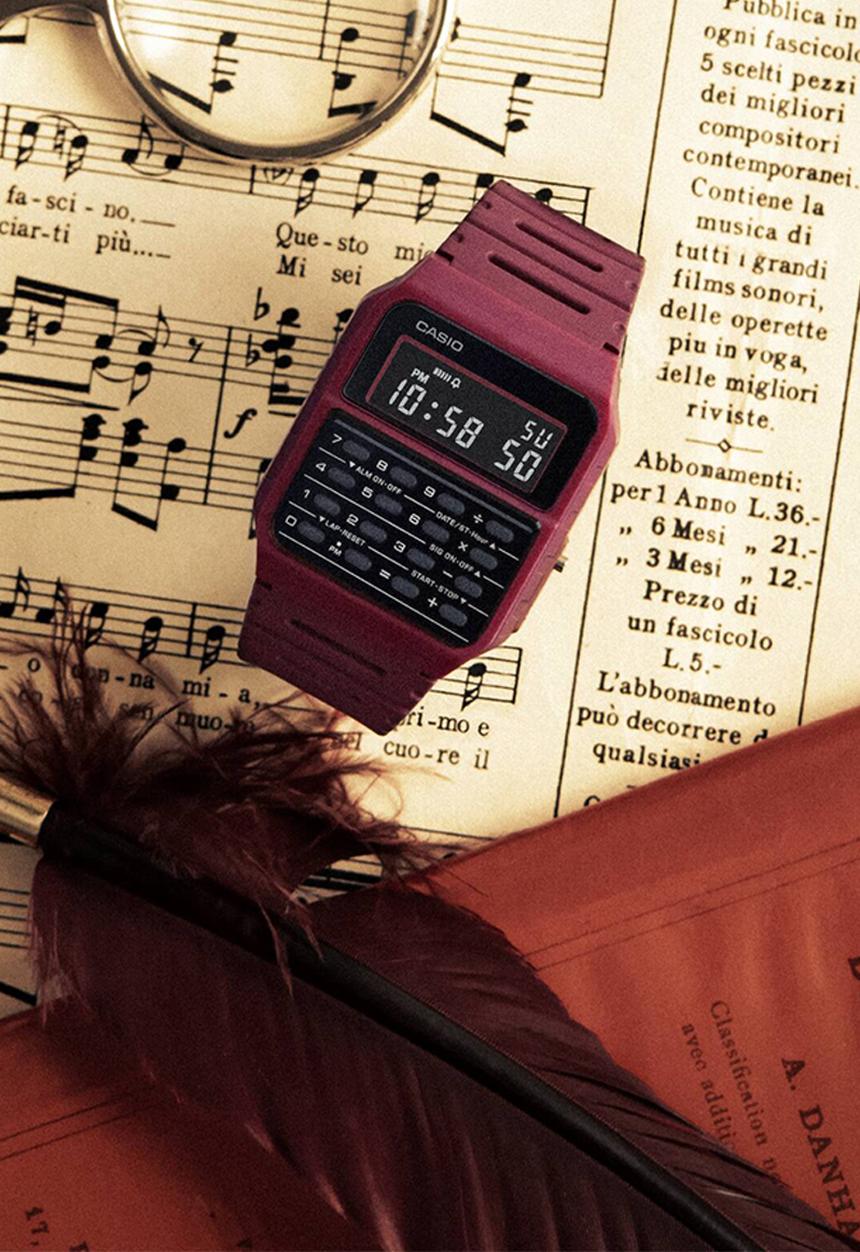 Casio - Retro Databank Digital - Red