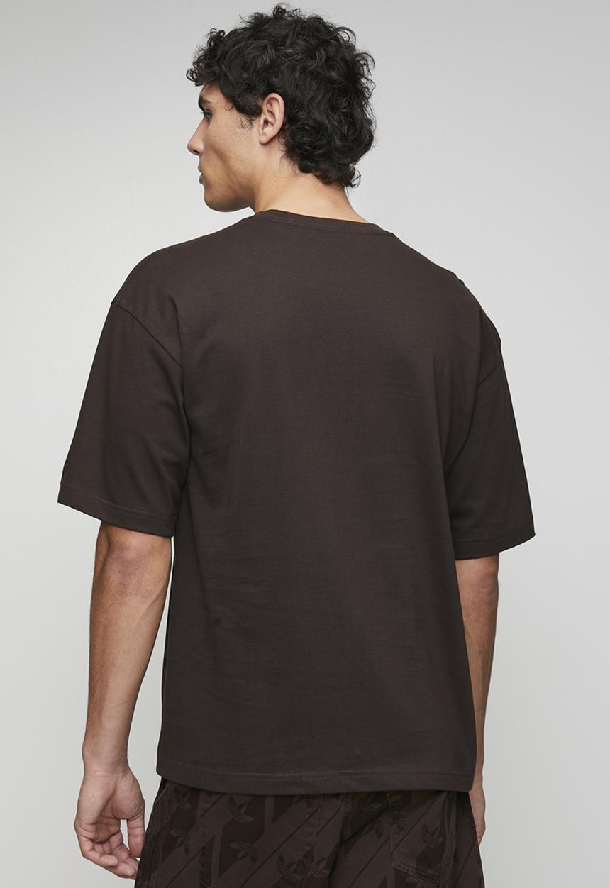 adidas Originals - Trefoil Tee -SHIRFL - aurora coffee/khaki six