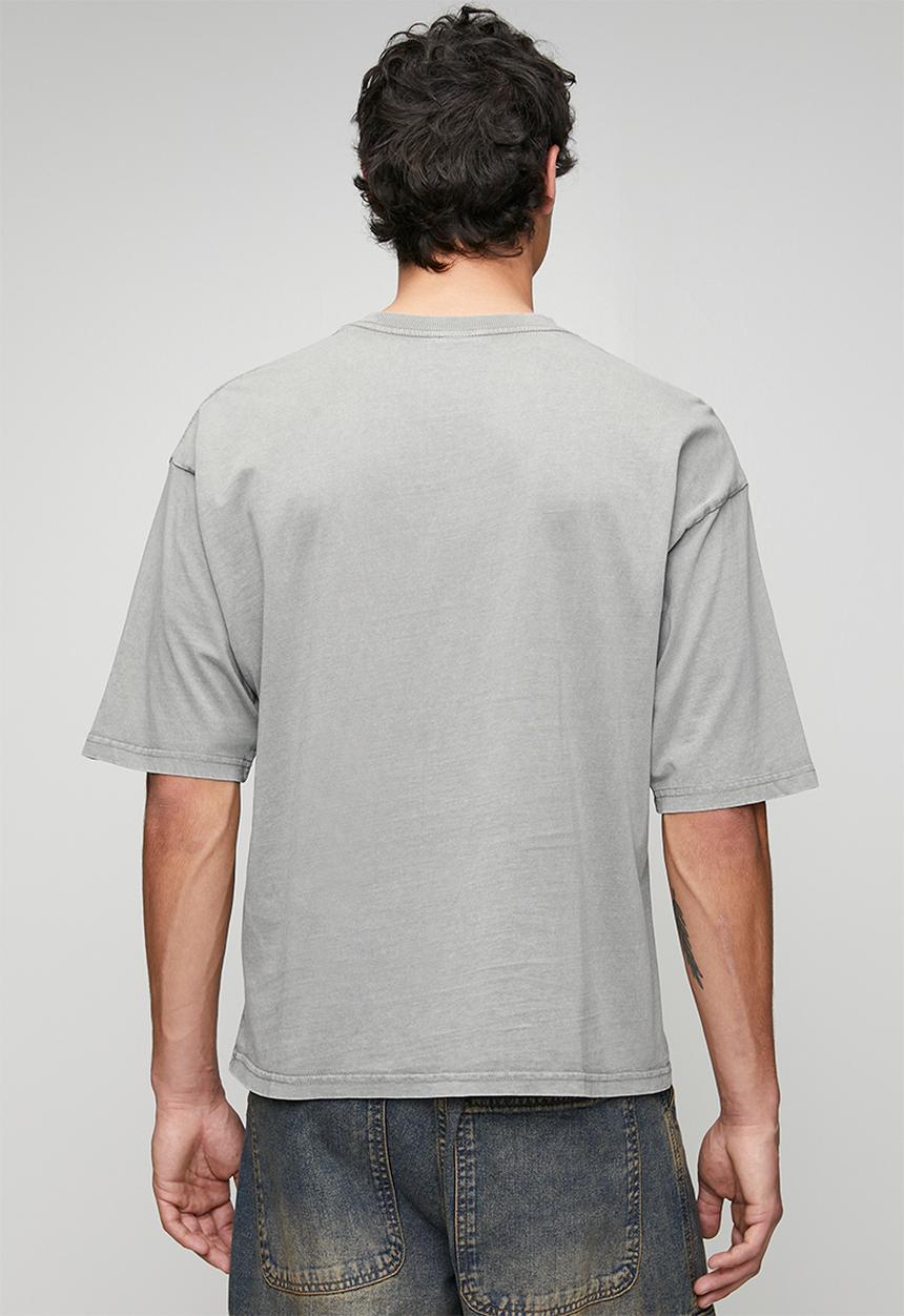 Cotton On - Cropped fit T-shirt - slate stone wash