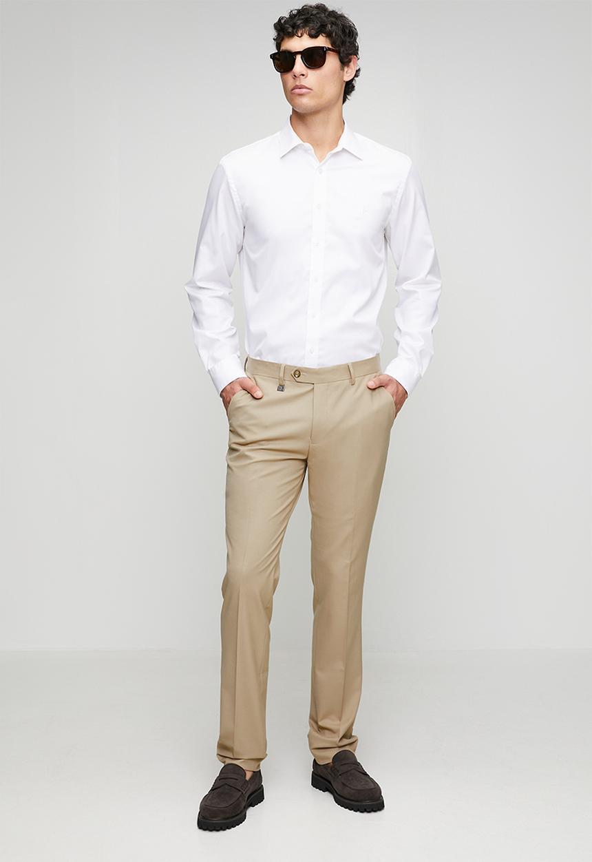 POLO - Keef Slim Fit Trouser - Taupe