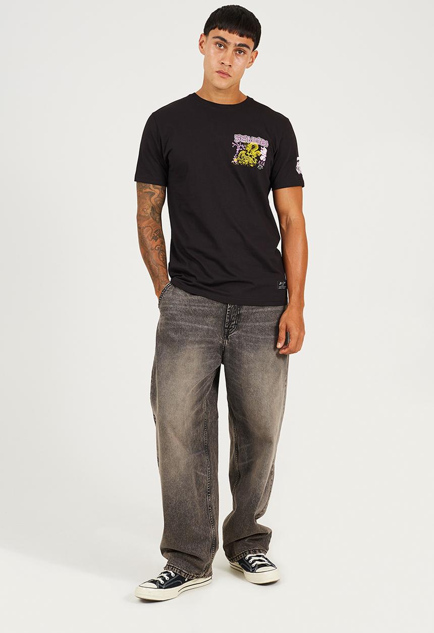 Brave Soul - Kovu T-shirt - Jet Black