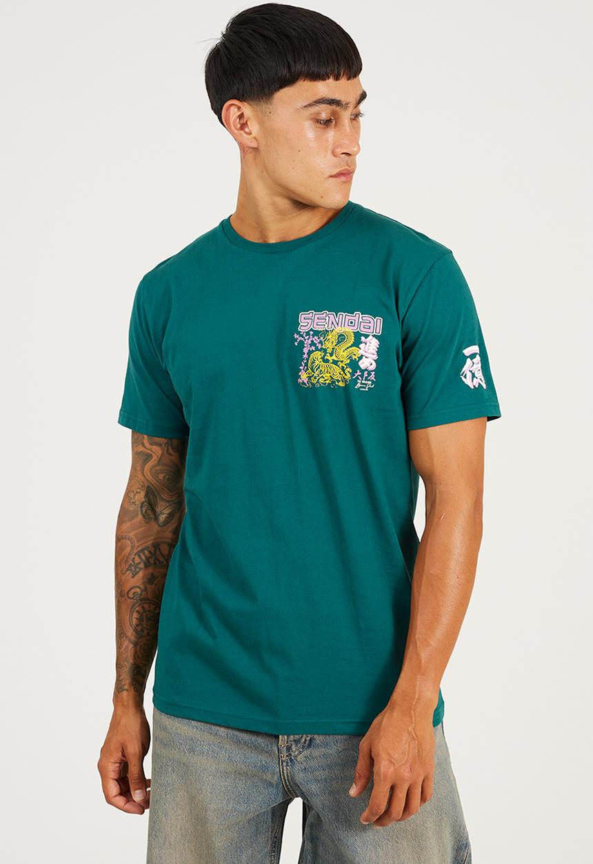 Brave Soul - Kovu T-shirt - Green