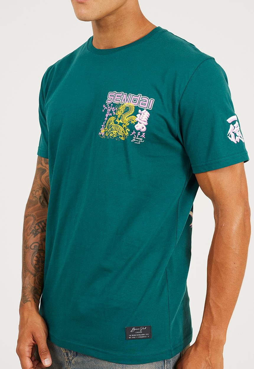 Brave Soul - Kovu T-shirt - Green