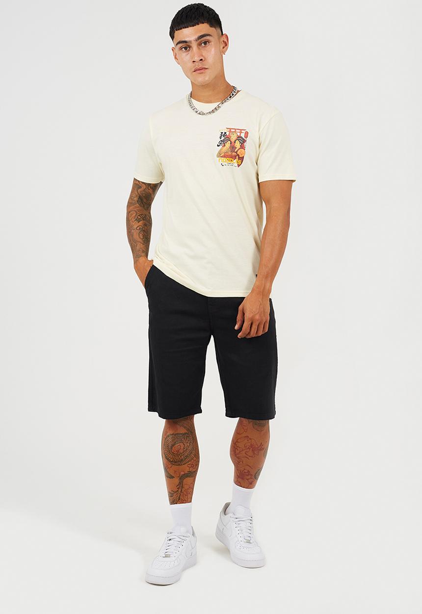 Brave Soul - Mineko T-shirt - Off White 