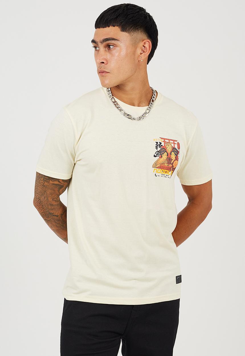 Brave Soul - Mineko T-shirt - Off White 