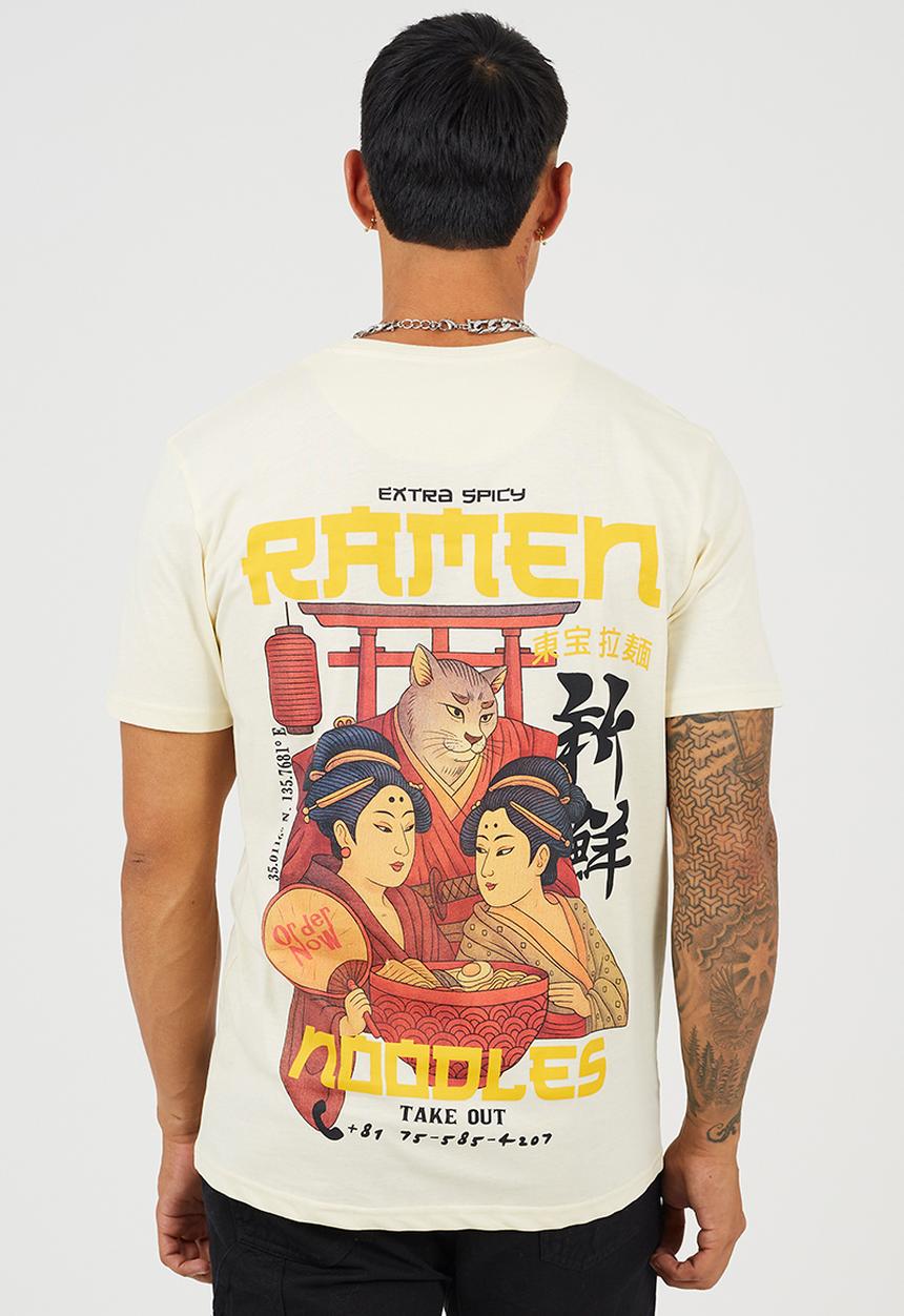 Brave Soul - Mineko T-shirt - Off White 