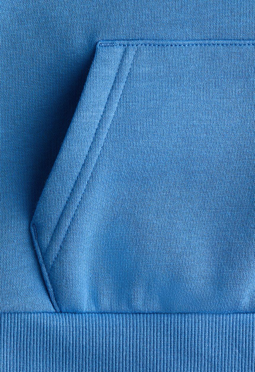 H&M - Brushed-inside hoodie - blue