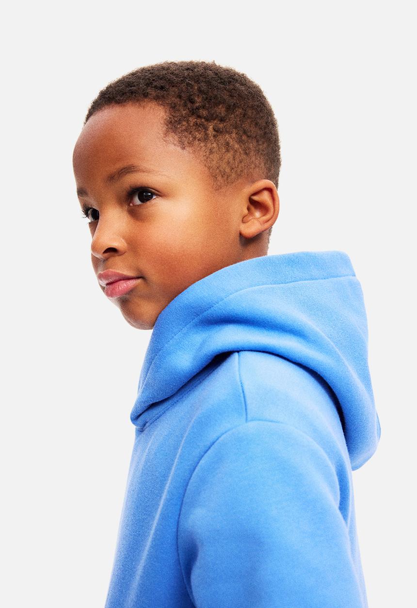 H&M - Brushed-inside hoodie - blue