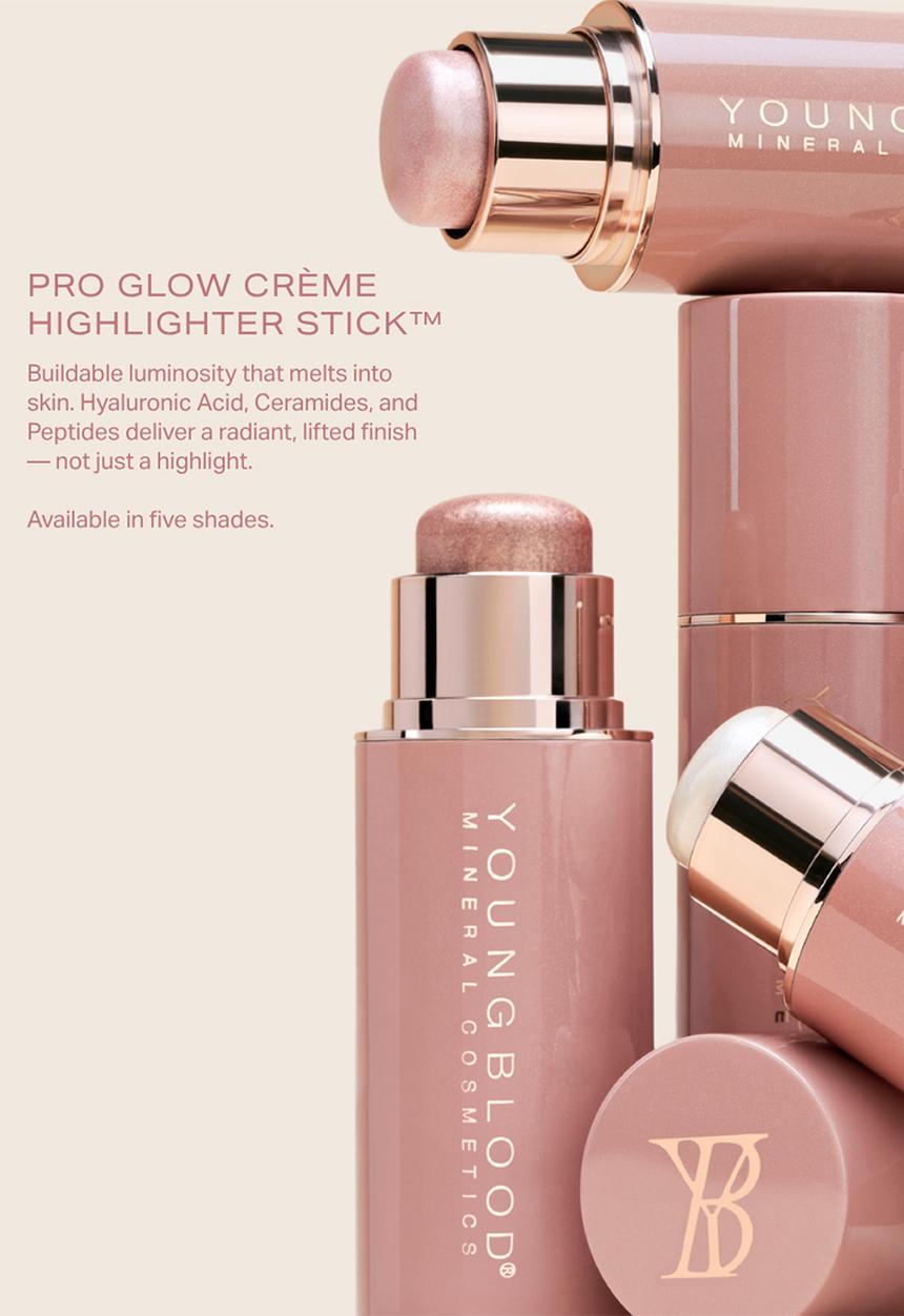 Youngblood Mineral Cosmetics - Pro Glow Crème Highlighter Stick™ - Solstice