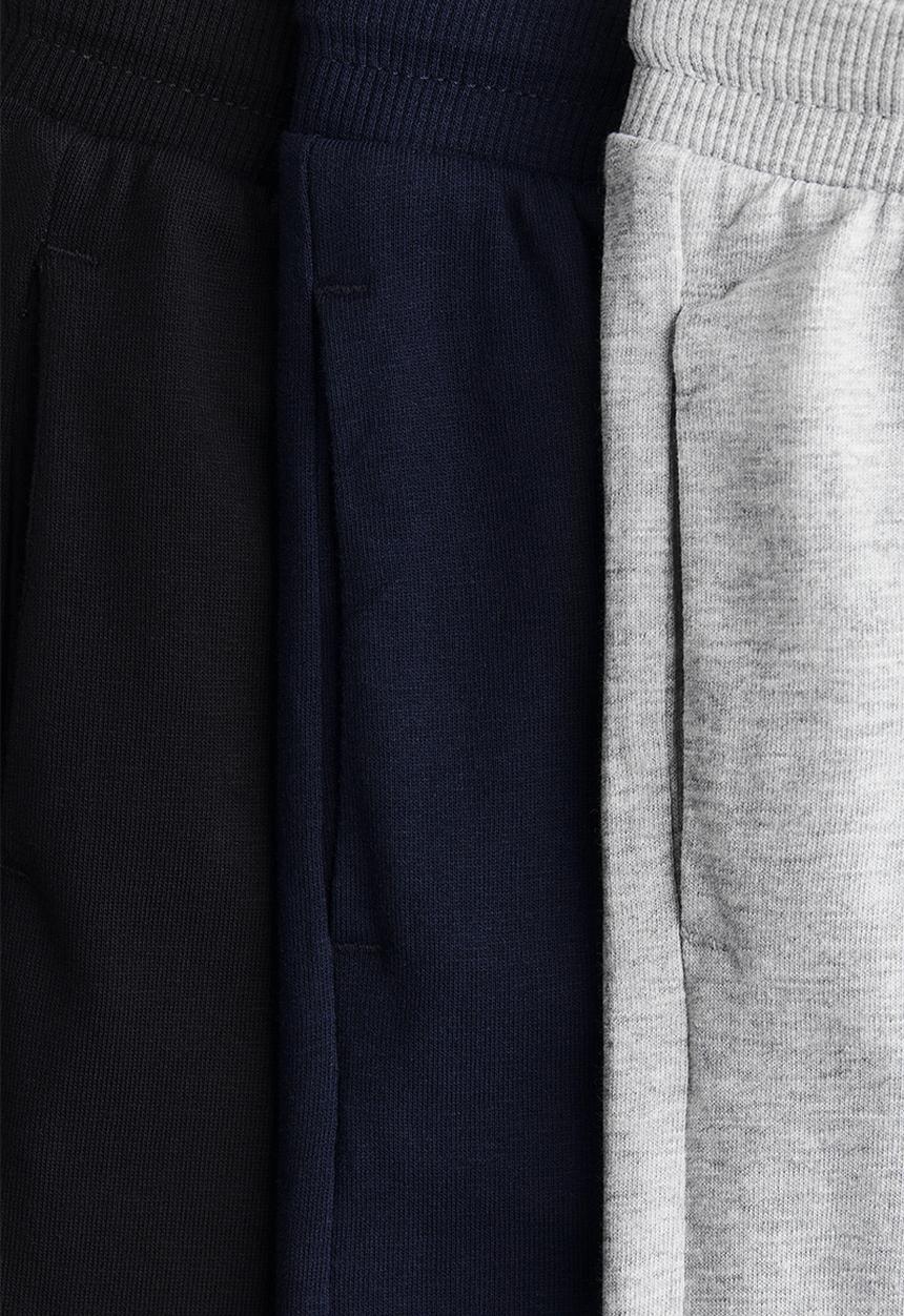 H&M - 3-Pack joggers - navy blue/black
