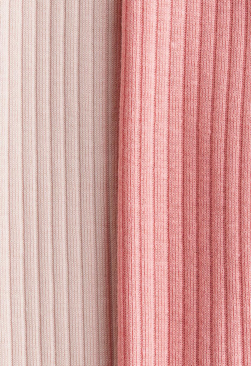 H&M - 2-Pack leggings - pink/light pink