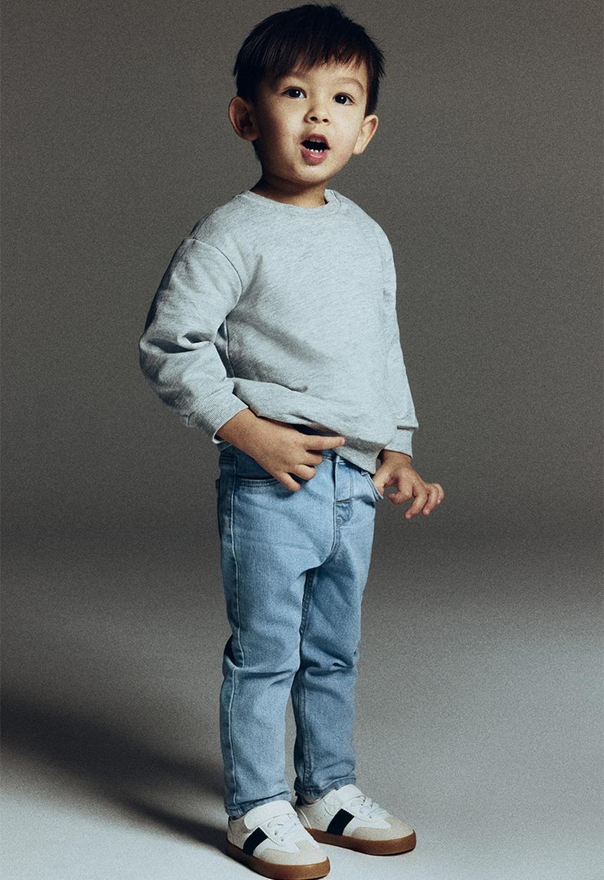 H&M - Slim fit jeans - light denim blue