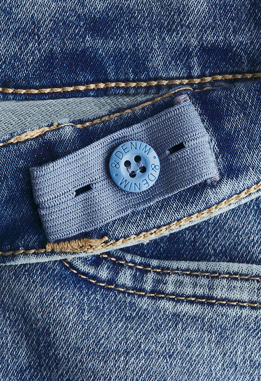H&M - Super soft slim fit jeans - denim blue