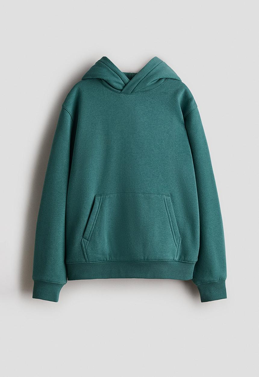 H&M - Hoodie - dark green