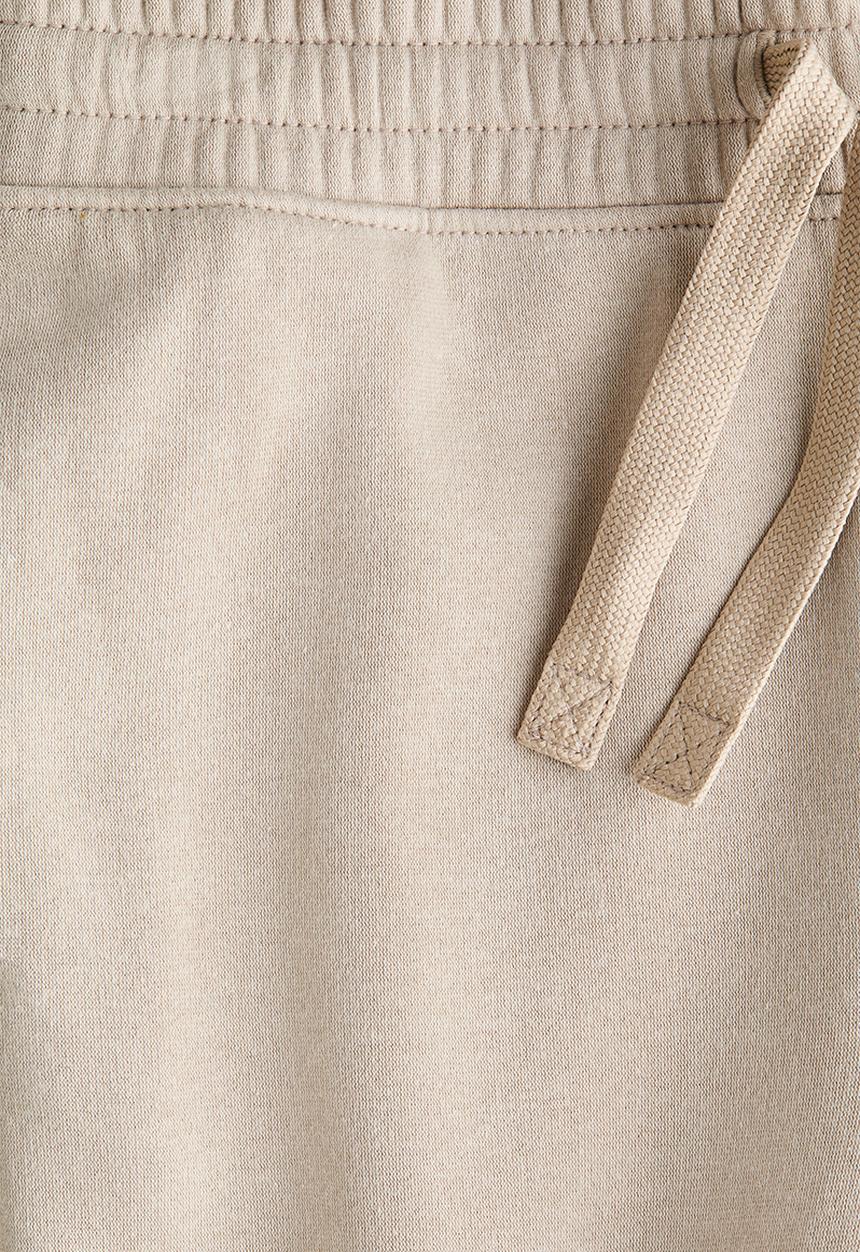 H&M - Cotton sweatshirt joggers - light beige