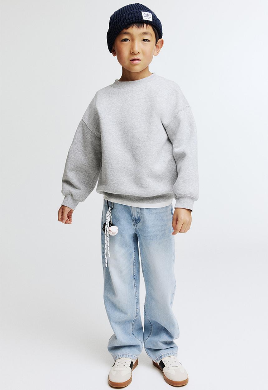H&M - Loose fit jeans - light denim blue