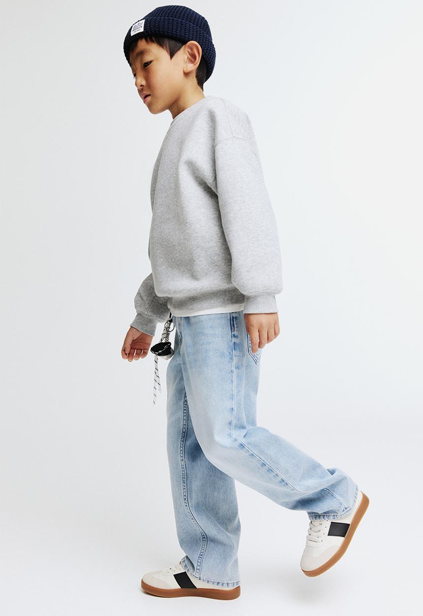 H&M - Loose fit jeans - light denim blue