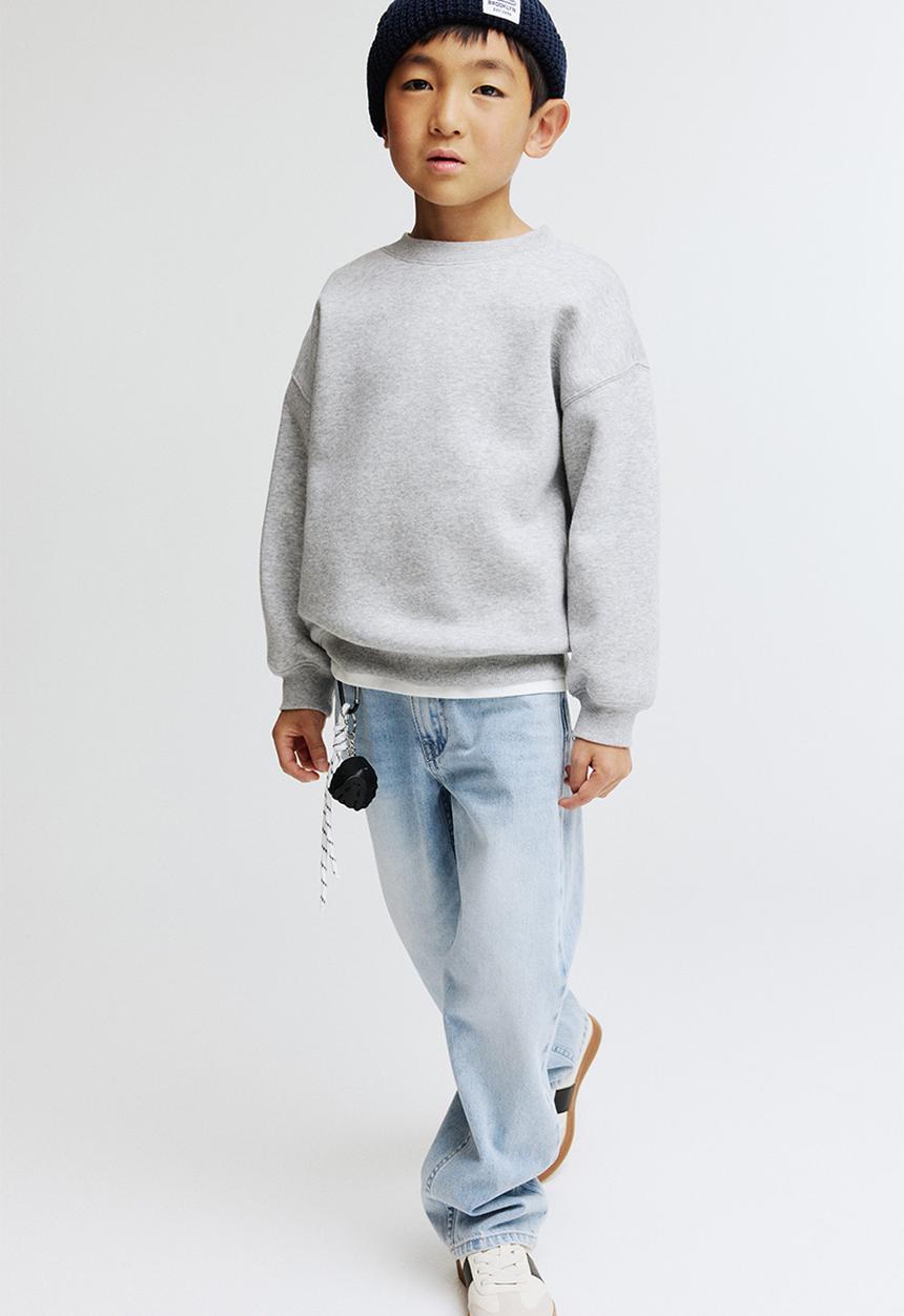 H&M - Loose fit jeans - light denim blue