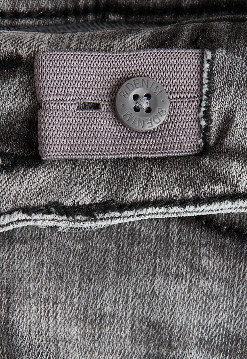 H&M - Bootcut leg low jeans - washed denim grey