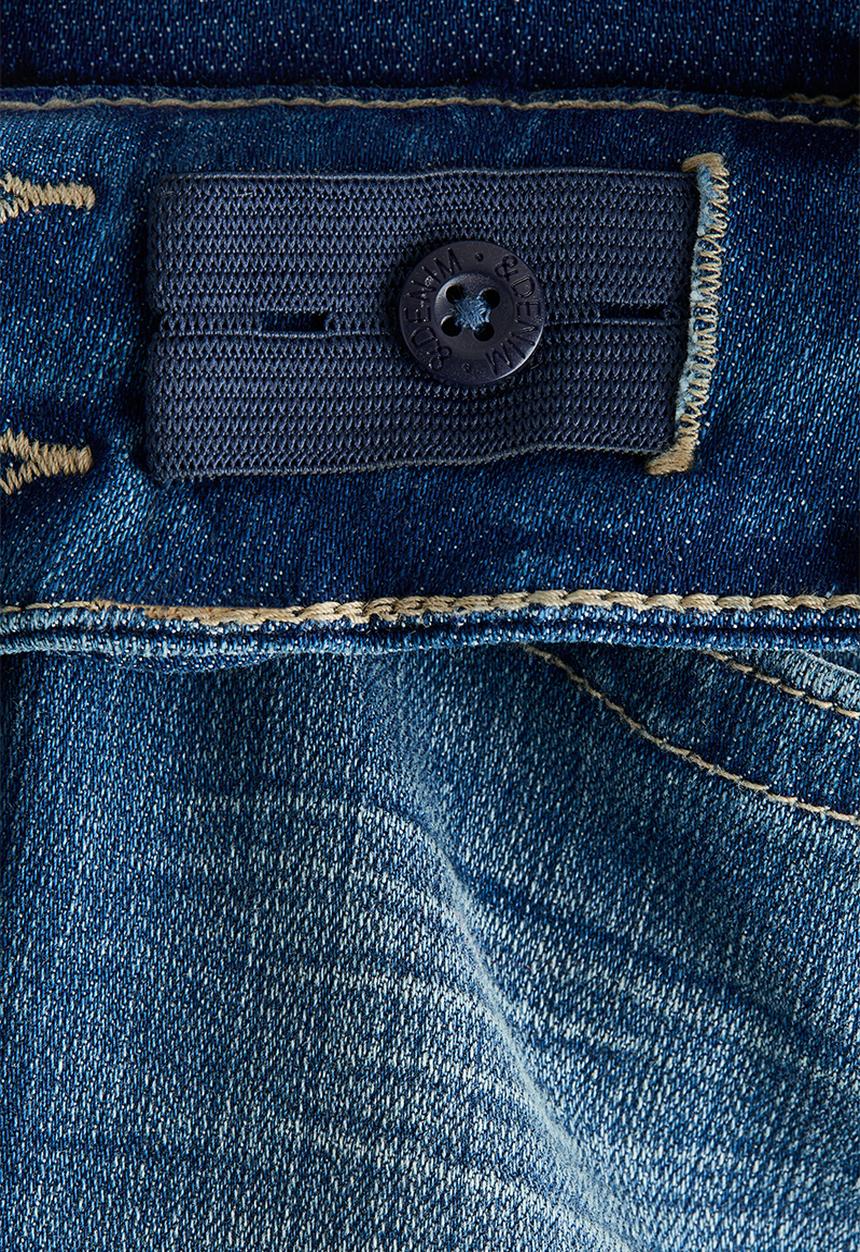 H&M - Bootcut leg low jeans - denim blue
