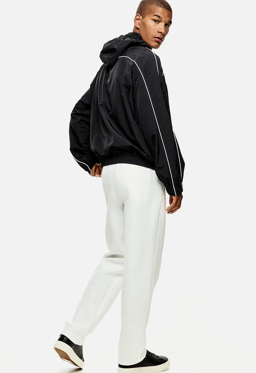 H&M - Regular fit tailored joggers - white