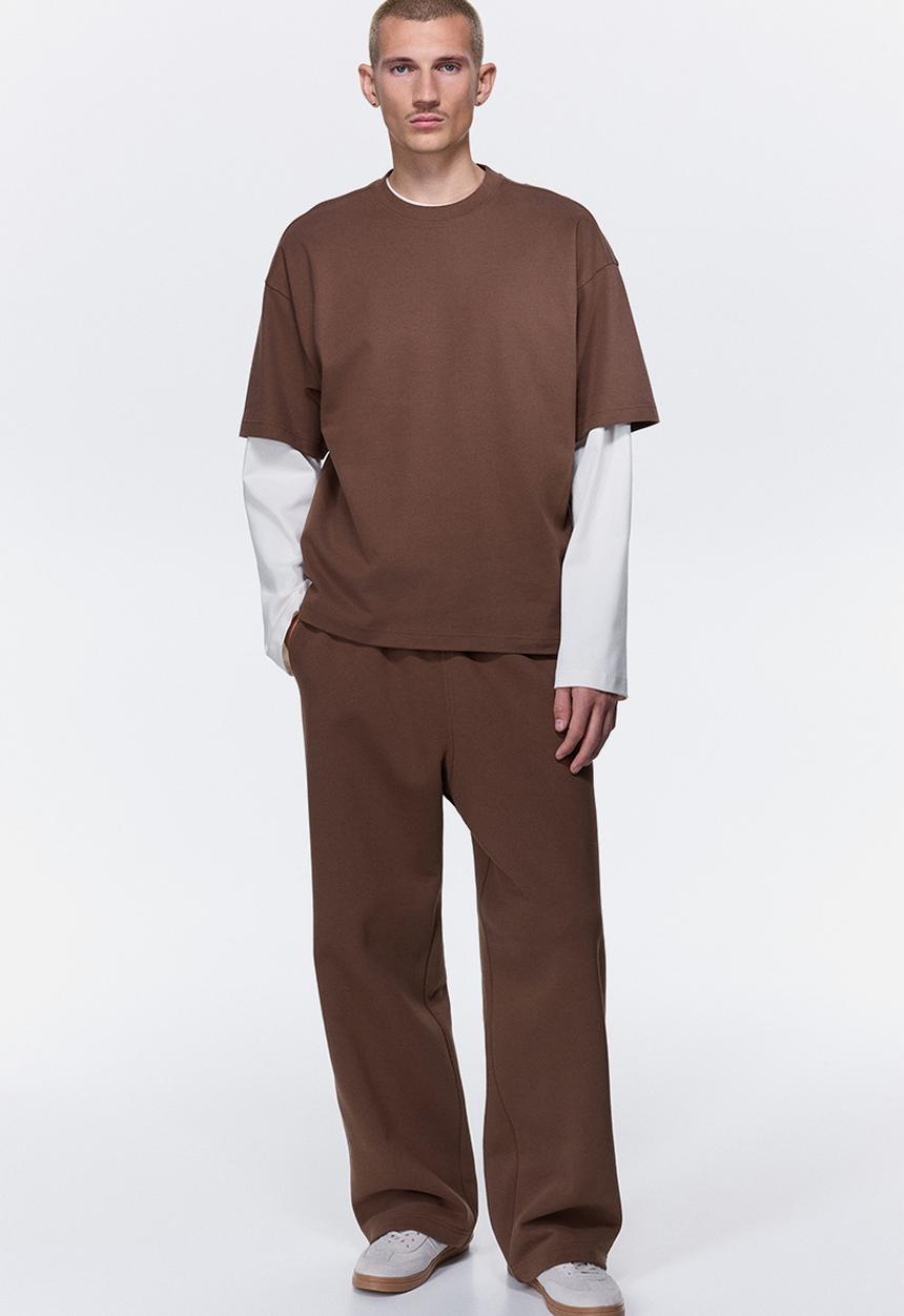 H&M - Loose fit sweatpants - brown