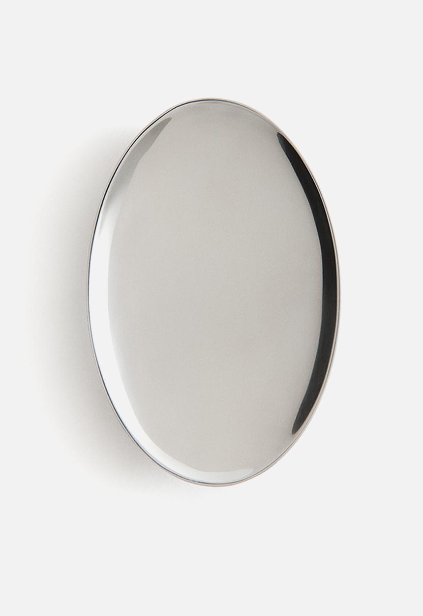 H&M - Small stainless steel trinket dish - silver-coloured