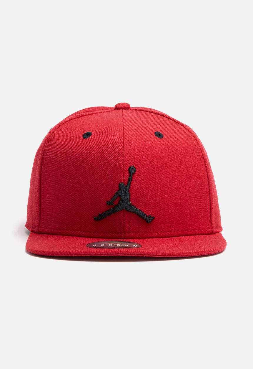 Jordan jumpman snapback - red