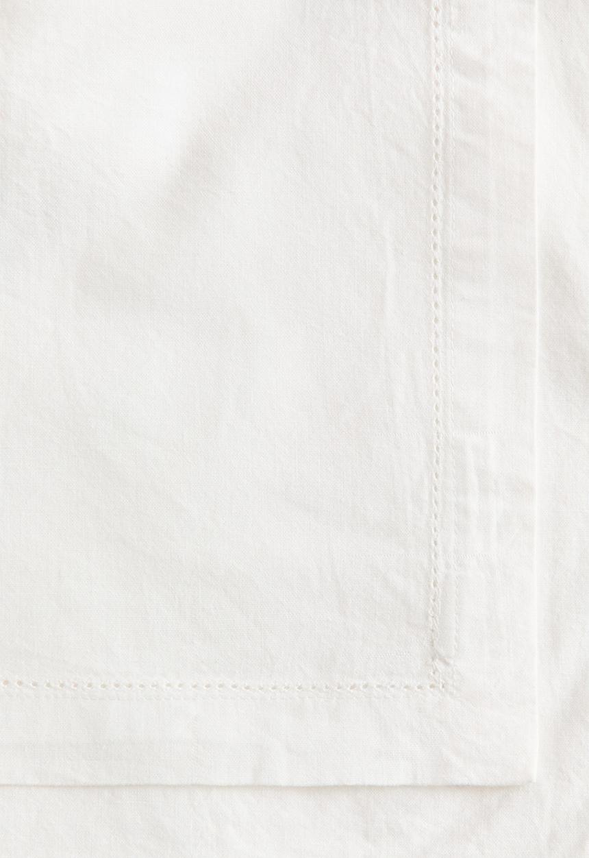 H&M - Cotton tablecloth - white