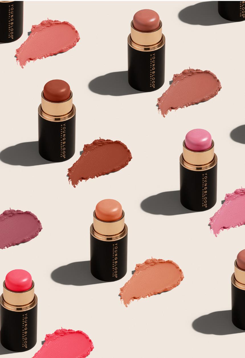 Youngblood Mineral Cosmetics - Mini VividLuxe® Crème Blush Stick - Crème Brülée