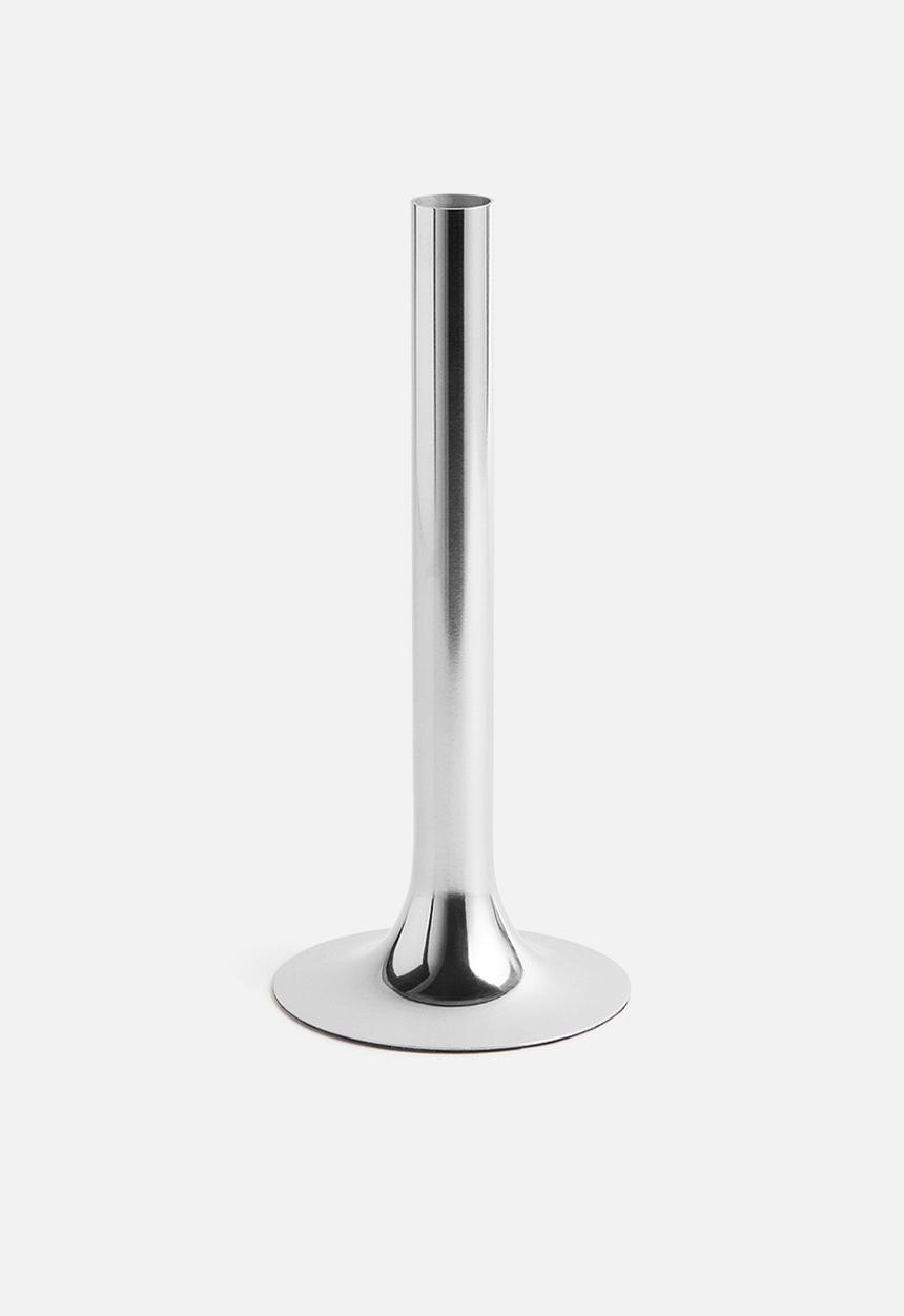 H&M - Tall stainless steel bud vase - silver