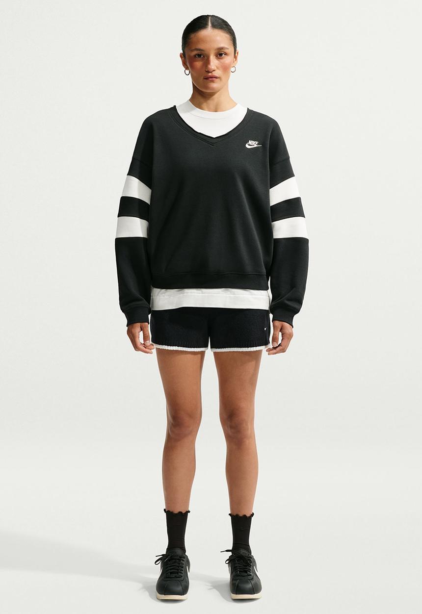 Nike - W Nk Eknit Short - Black/White/White