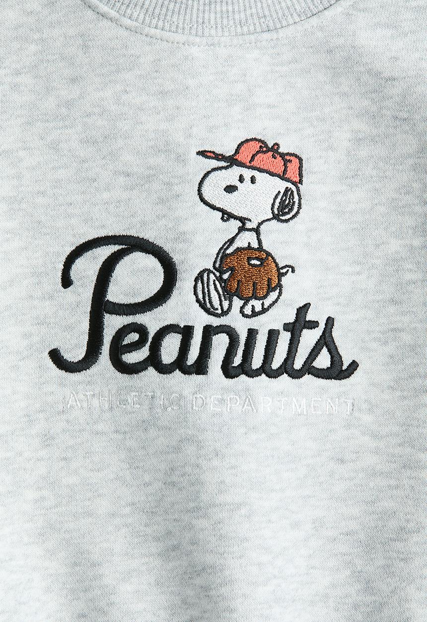 H&M - Printed sweatshirt - light grey/snoopy