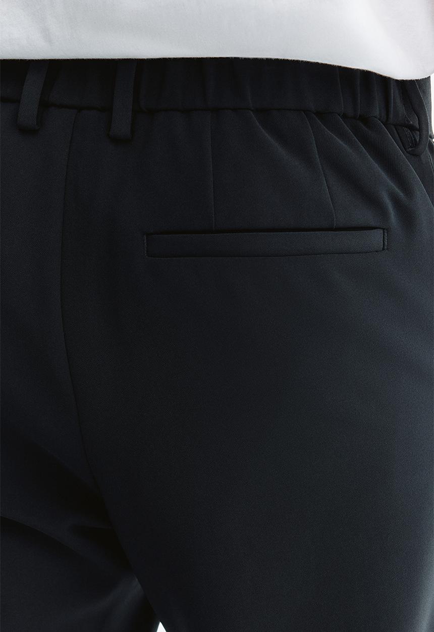 H&M - Slim fit tailored trousers - black