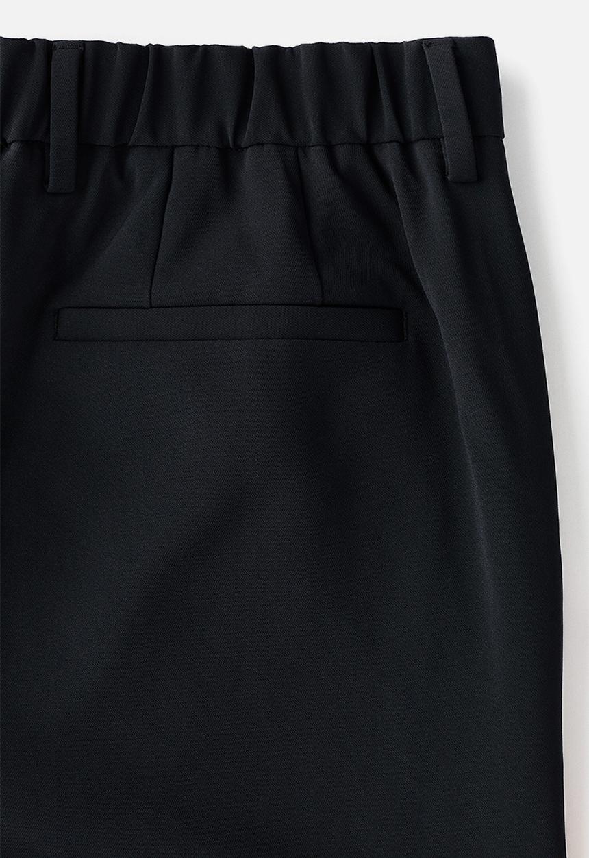 H&M - Slim fit tailored trousers - navy blue