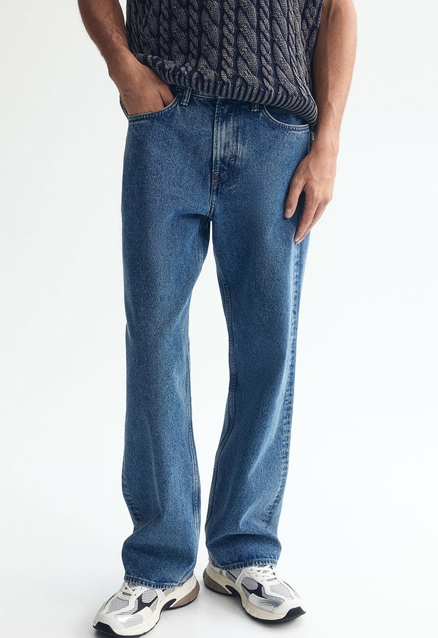 H&M - Relaxed jeans - denim blue