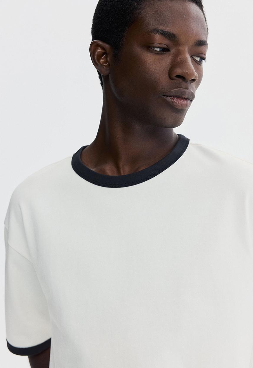 H&M - Loose fit boxy-style t-shirt - white