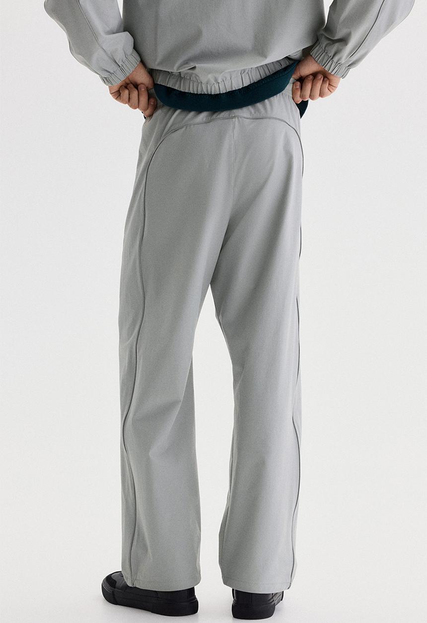 H&M - Relaxed fit track pants - light grey