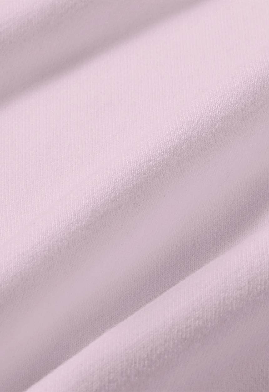 Nike - W Nk Stdo Flc Mw Os Crop Crew - Bleached Lilac/Sail