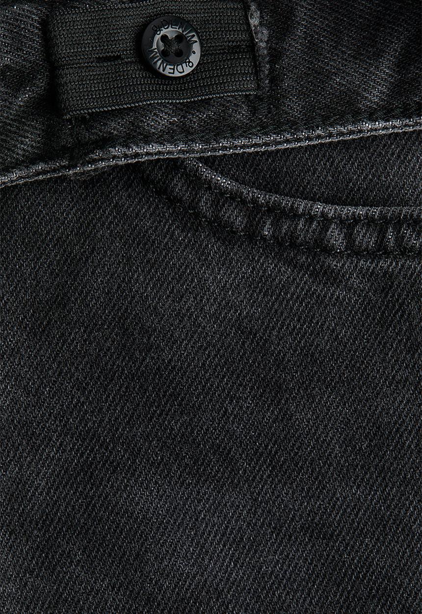 H&M - Loose-fit denim shorts - denim black