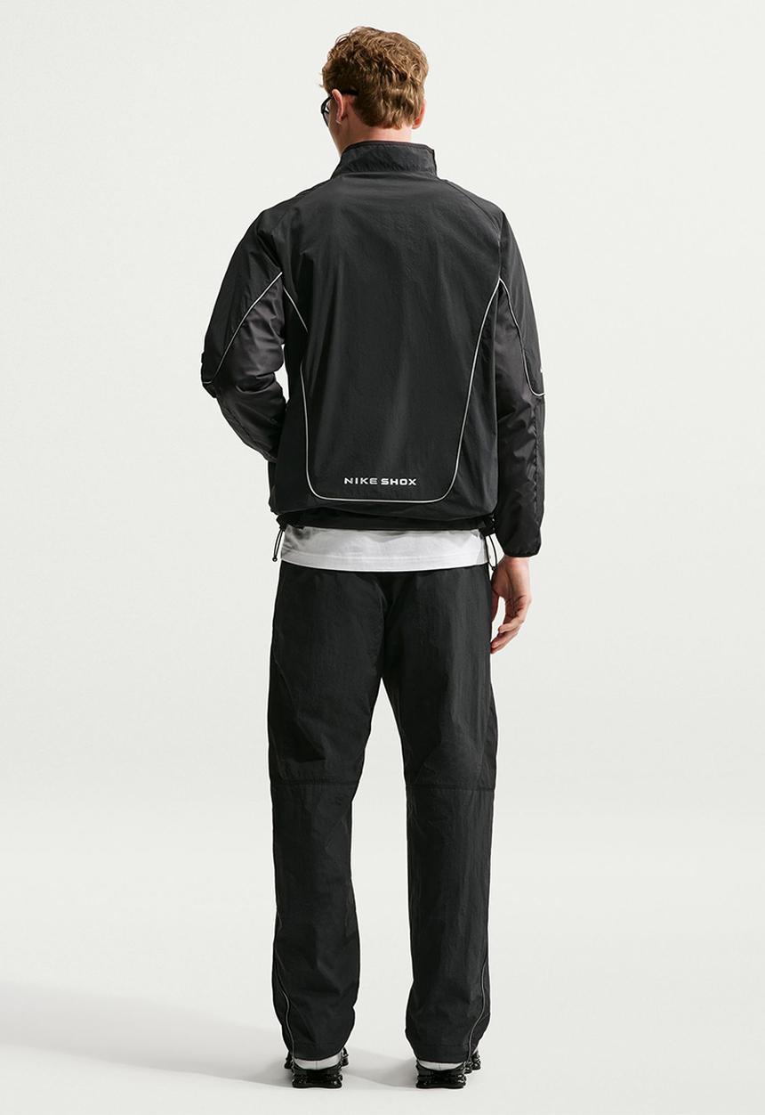 Nike - NSW Shox Woven Half-Zip Jacket- Black/Black