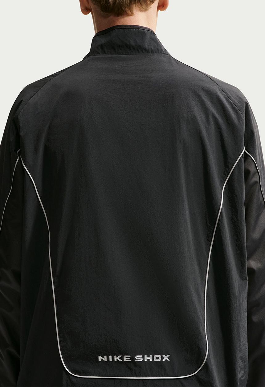 Nike - NSW Shox Woven Half-Zip Jacket- Black/Black