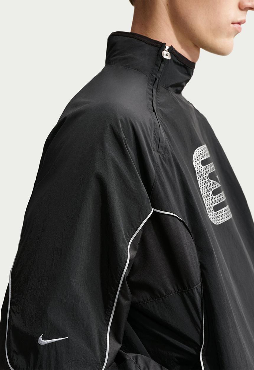 Nike - NSW Shox Woven Half-Zip Jacket- Black/Black