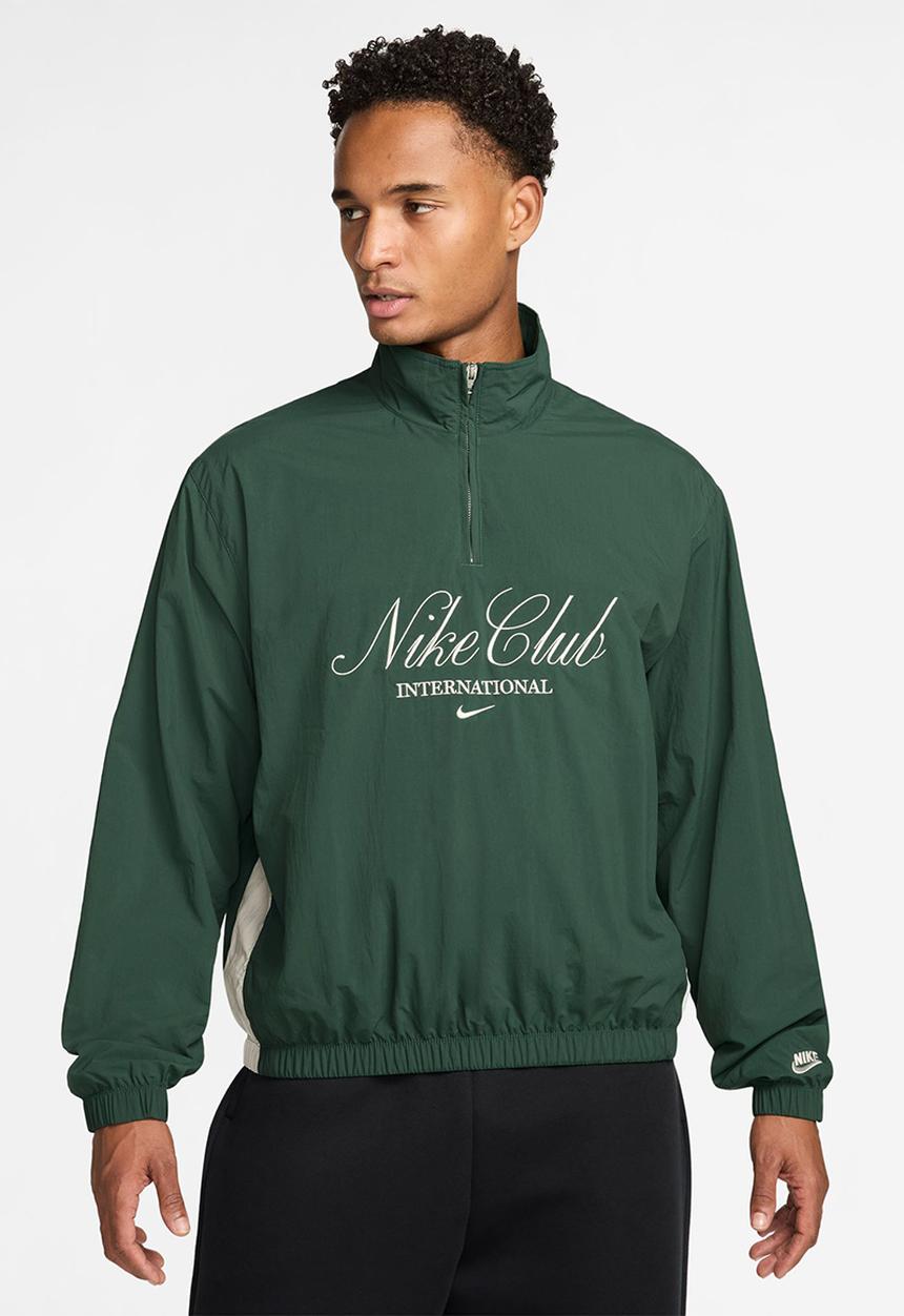 Nike - NSW Club  1/2-Zip Jacket - Fir/Phantom/Phantom